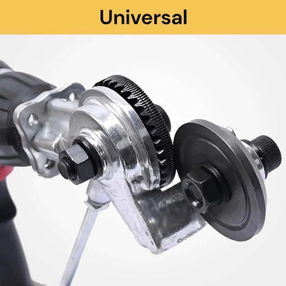 Electric Drill Sheet Metal Cutter Attachment Set for Cutting Iron, White Sheet, Steel, Copper, Aluminum