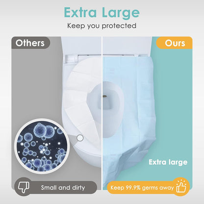 20 Count Toilet Seat Covers Disposable Travel Pack