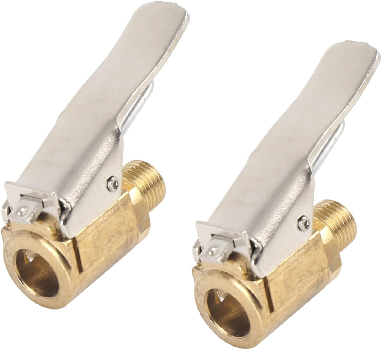2pcs Air Chuck Tire Inflator Compressor Pump Connect Accessories