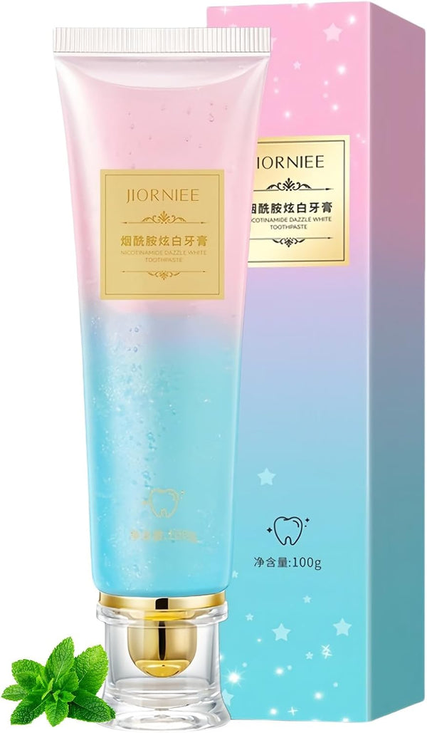 Niacinamide Whitening Toothpaste,Deep Stain Removal, Improves Gum Health