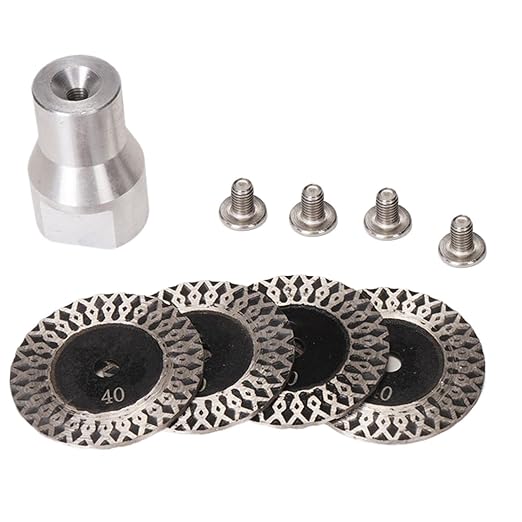 Diamond Engraving Blade & Saw Kit with Removable Flange
