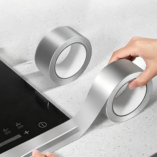 2 Pack Heavy Duty Aluminum Foil Waterproof Heat Resistant Tape