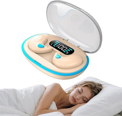 Wireless Sleeping Waterproof Noise Cancelling Flat Earphones