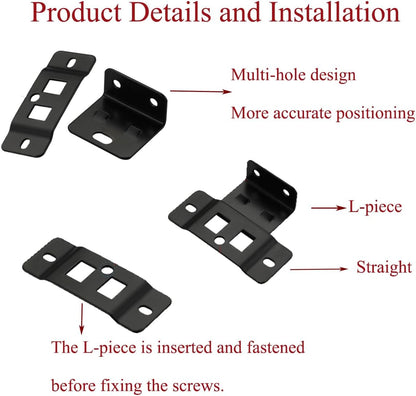 10 Pack Heavy Duty Quick Fitting Furniture Joint Bracket