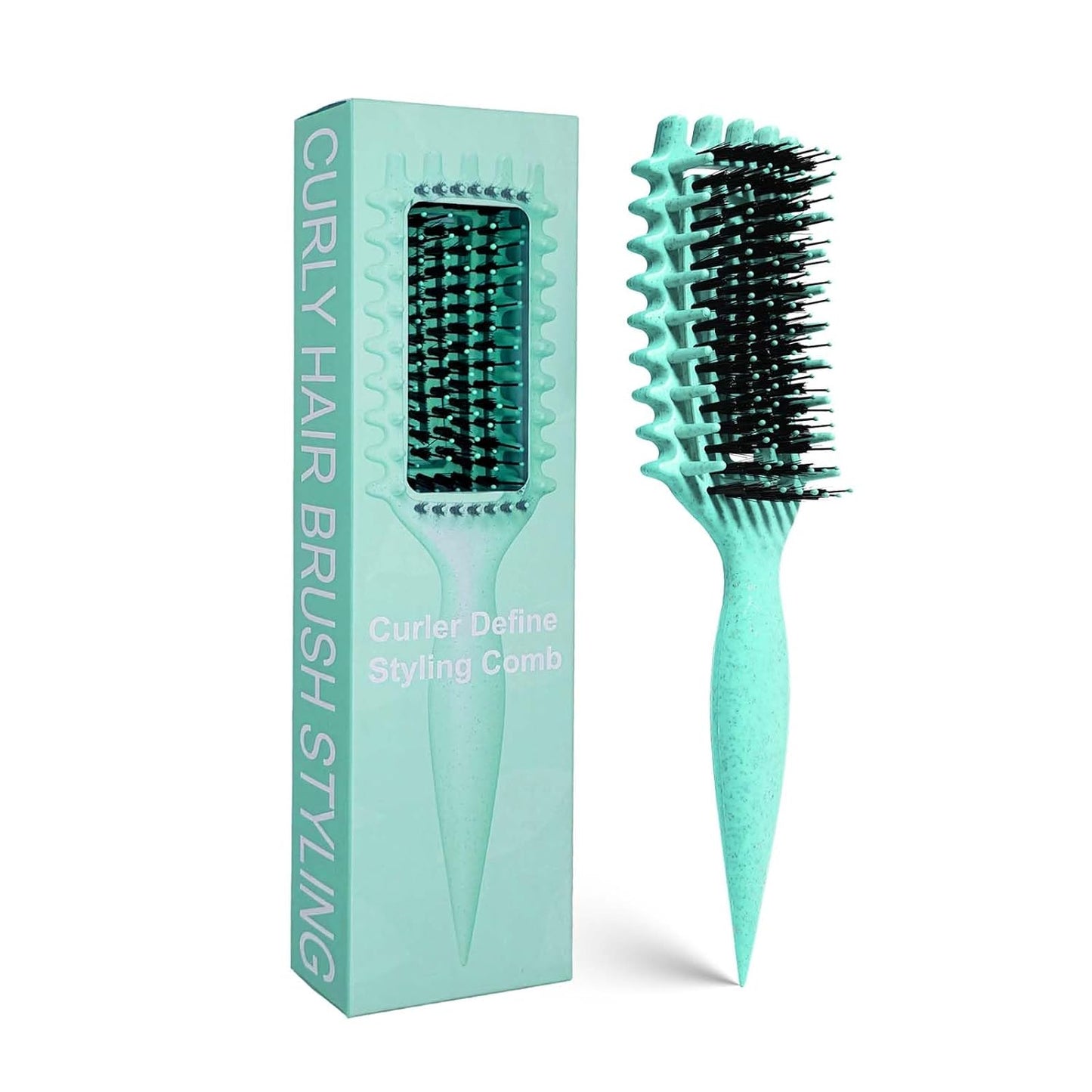 Curly Hair Brush Candybrush Curl Defining Brush for Detangling Shaping and Defining Curls