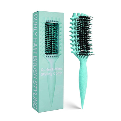 Curly Hair Brush Candybrush Curl Defining Brush for Detangling Shaping and Defining Curls