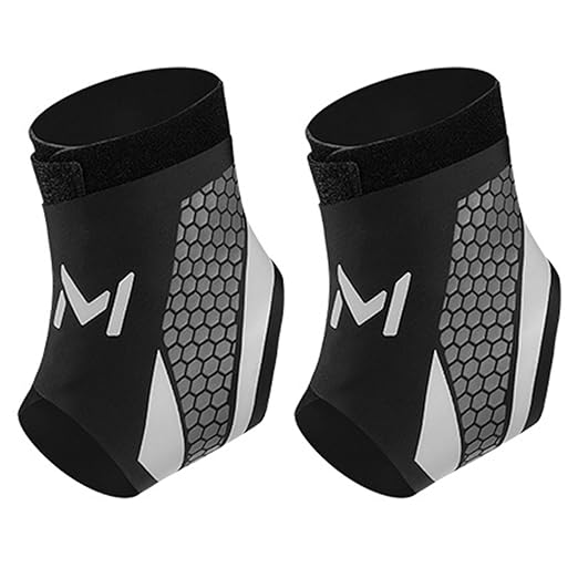 2-Pack Unisex Adjustable Professional Ankle Protector Brace