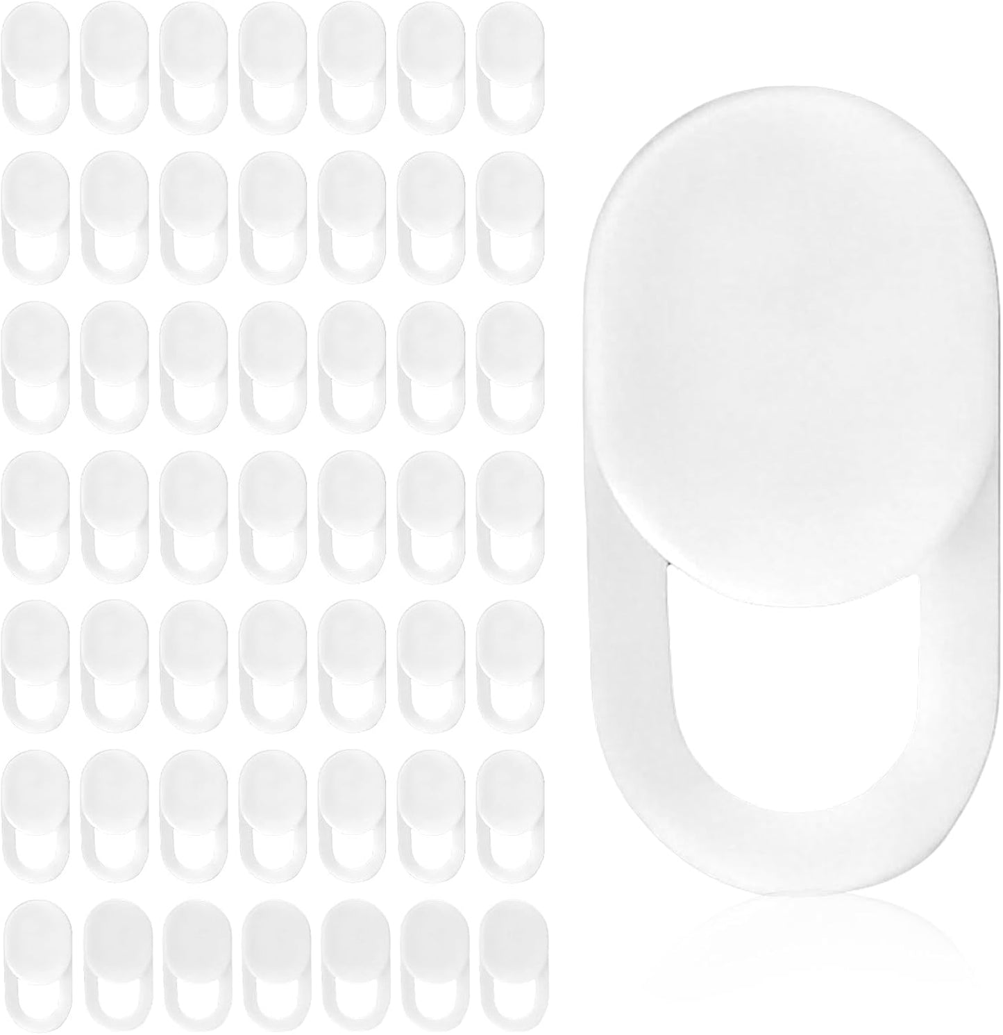 50Pcs Webcam Cover Slide, Cameras Blocking Stickers for Phone, Laptop, Desktop, Phones