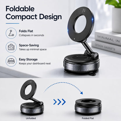 360° Rotation Strong Magnets Car Phone Holder