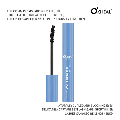 Ultra-Fine Long Lasting Black 4D Silk Fiber Waterproof Curling Mascara
