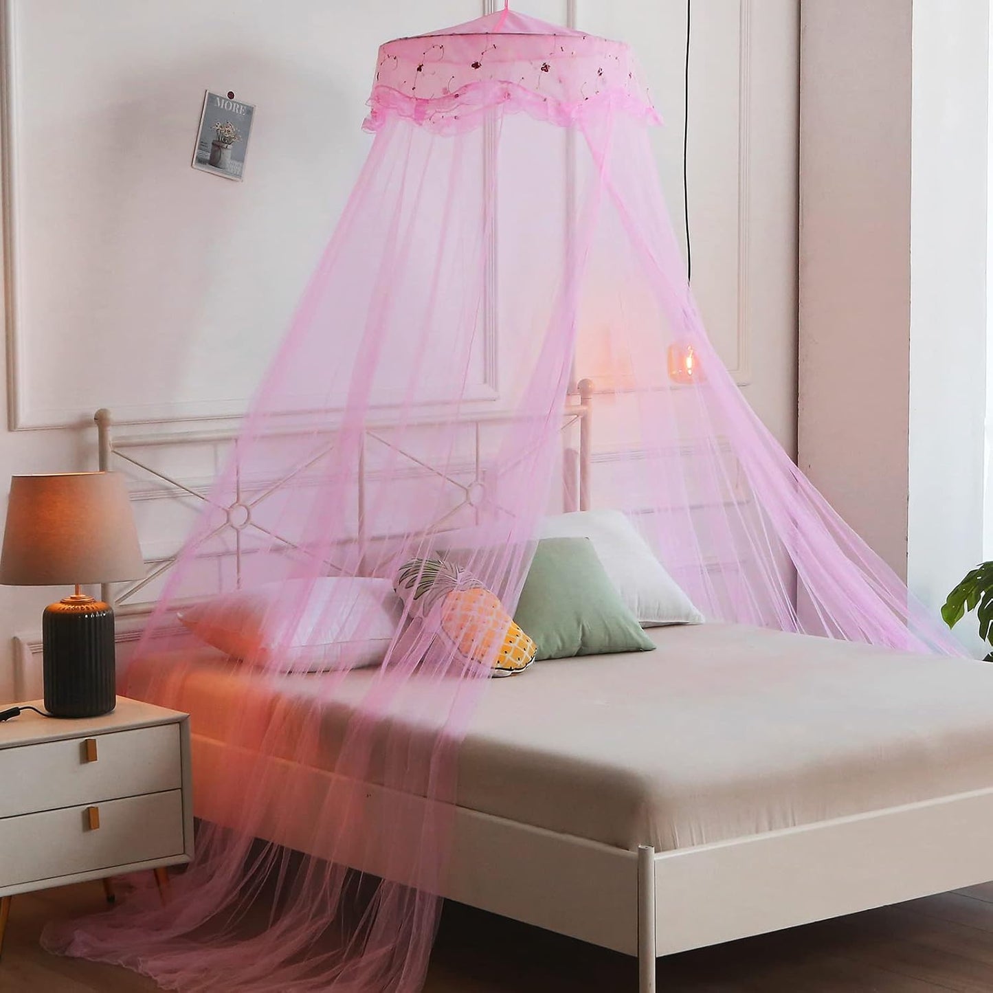 Dome Mosquito Netting Bed Tent Girls Canopy Bed Decor