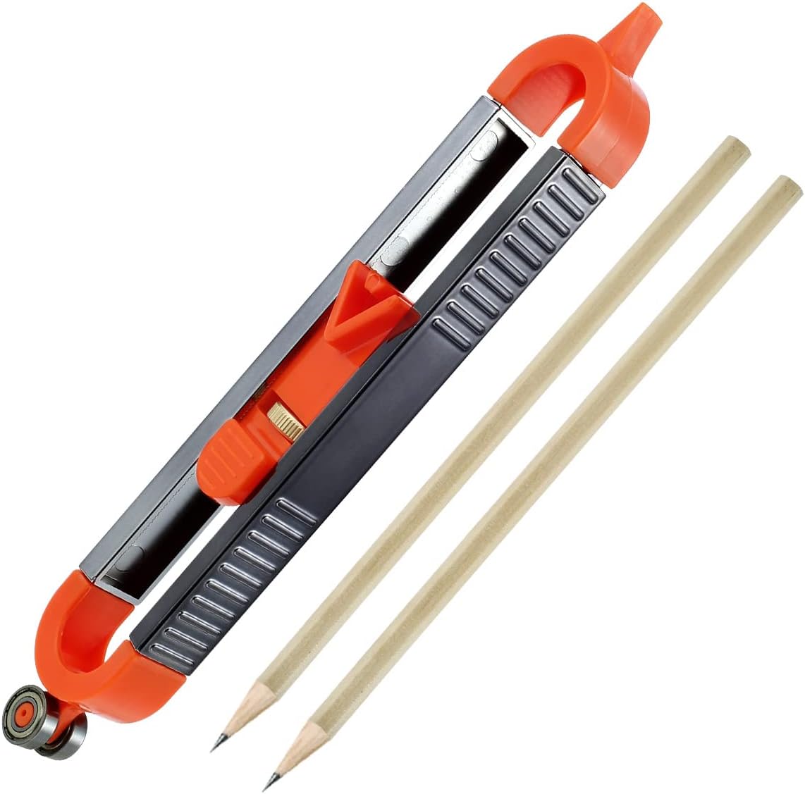 Precise Profile Gauge Tool with Lock and 2 Pencils