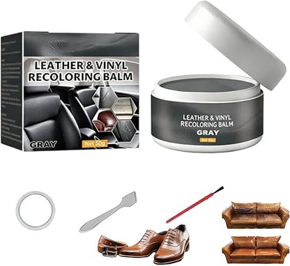 Leather Repair Paste Fills Scratches & Scuffs, Restores Texturefor Bags, Belts, Car Seats, and Armchair
