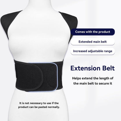 Posture Corrector for Women and Men Adjustable Shoulder Straightener,Back Support Brace