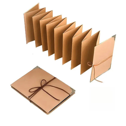 DIY Folding Accordion Type Scrapbooking Photo Album