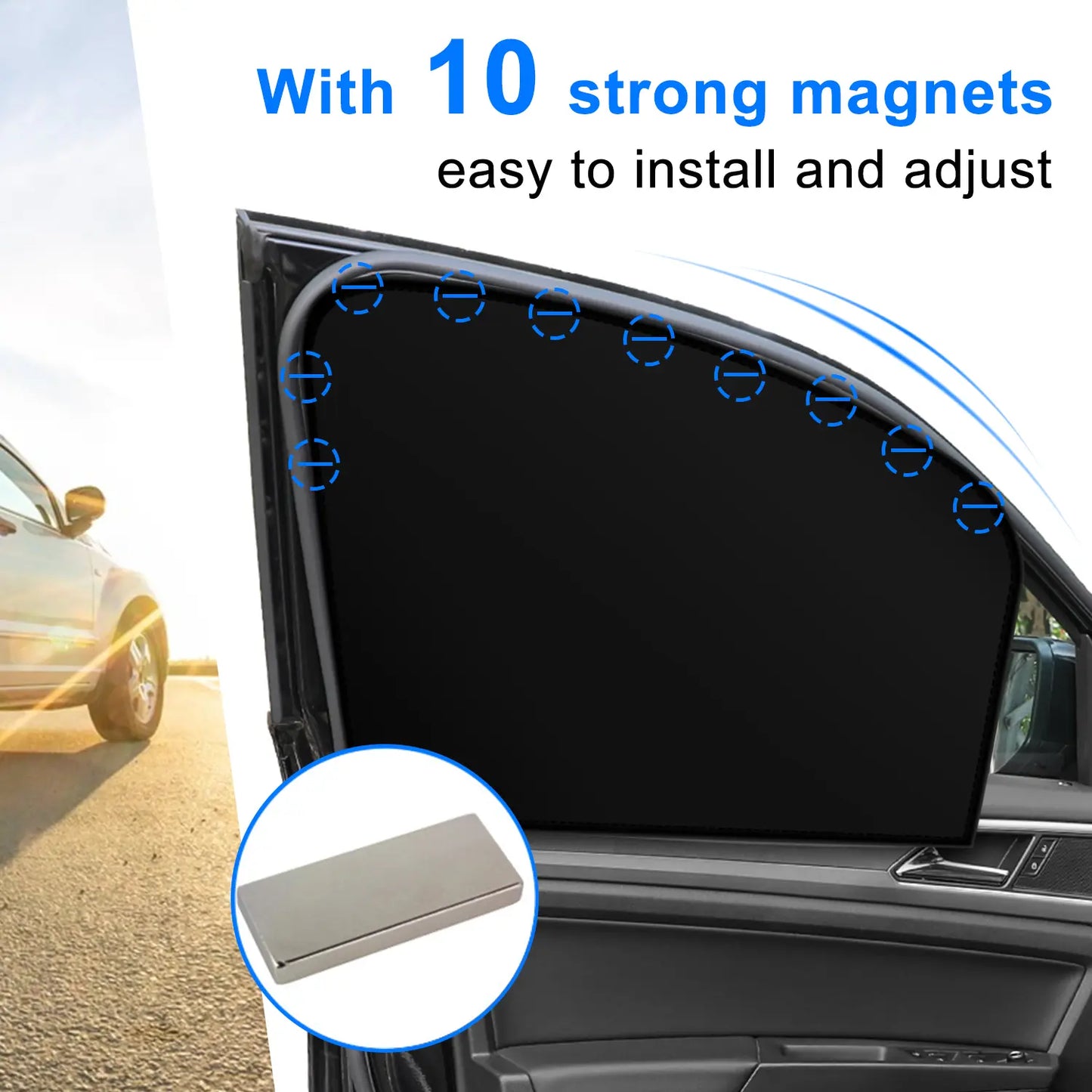 Universal Car Window Side Sunshades