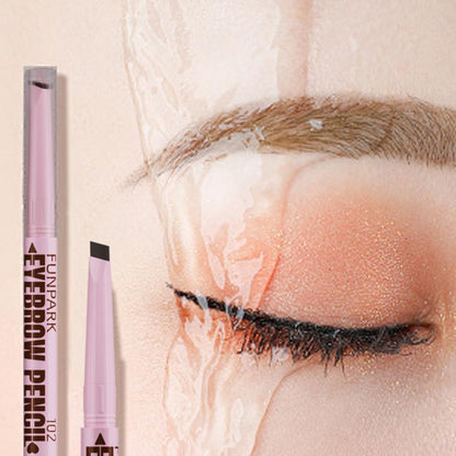 Dual-Ended Long-Lasting Eyebrow Pen with Eyebrow Powder & Brush