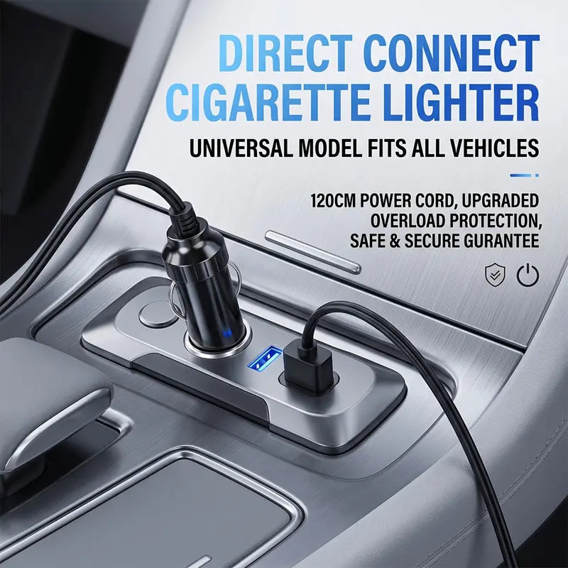 Portable Windshield Defogger And Defroster Fast Heating & Cooling Fans with Car Plug Plug
