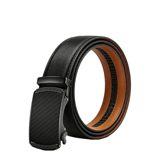 Men's Belt Leather Ratchet Belt for Men Dress Casual