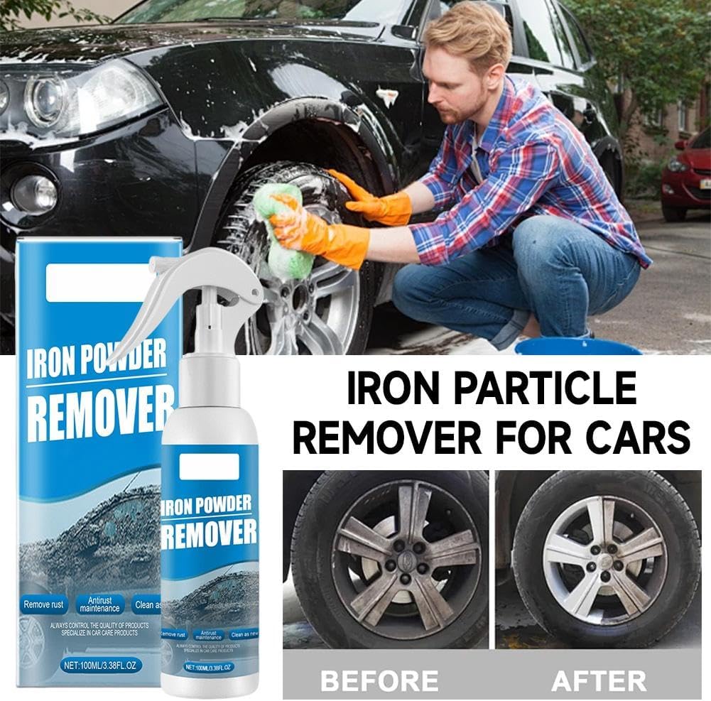 Car Multifunctional Rust Removal Spray, Heavy-Duty Rust Remover for Metal
