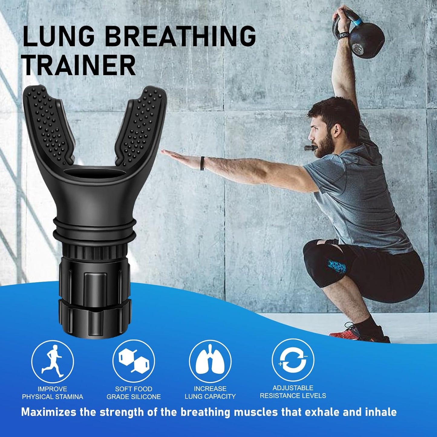 2Pack Portable Respiratory Trainer-Exercise Device