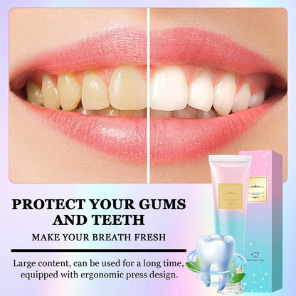 Niacinamide Whitening Toothpaste,Deep Stain Removal, Improves Gum Health
