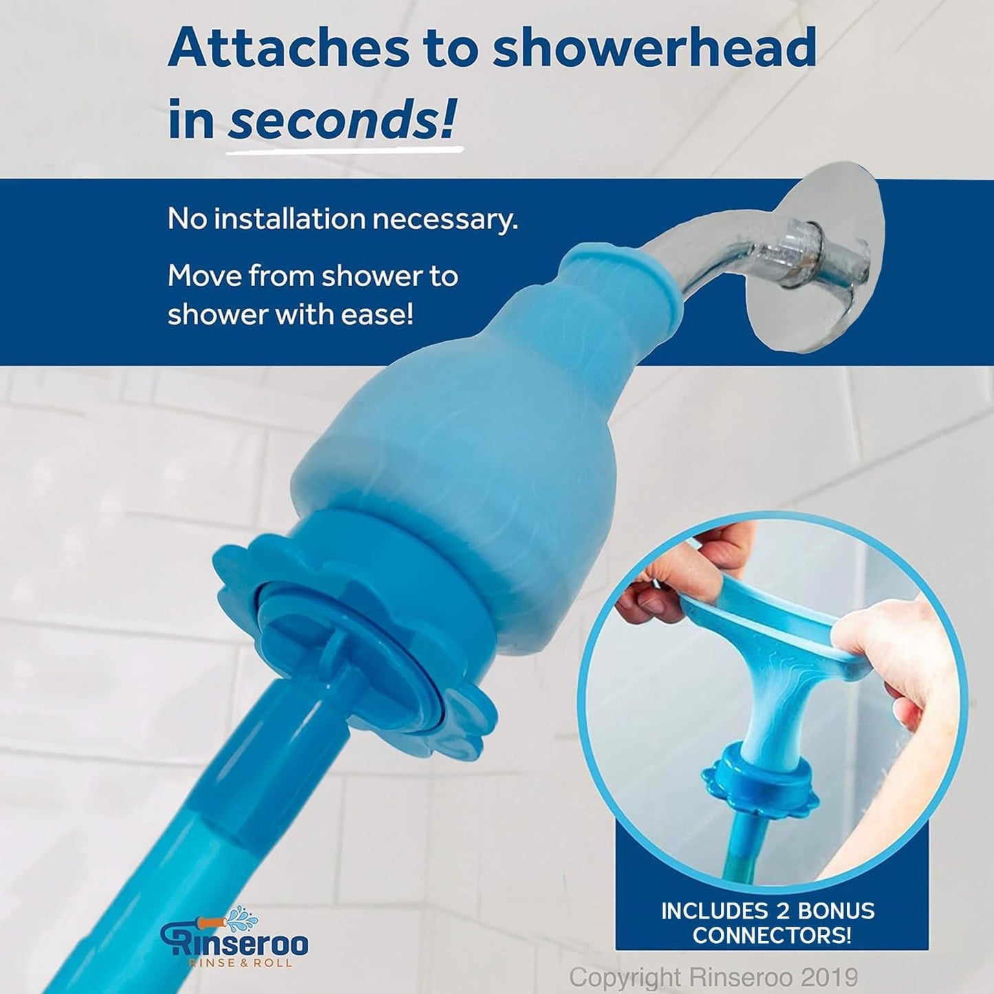 Slip-On Handheld Hose Attachment for Cleanning