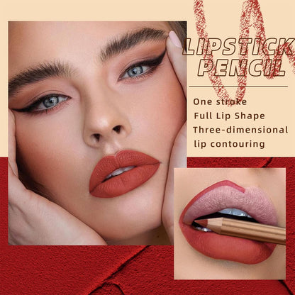 QIBEST 12 Pcs Matte Lip Liner Set