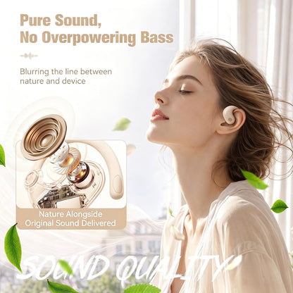 Wireless Bluetooth Open Ear Air Conduction Headphones