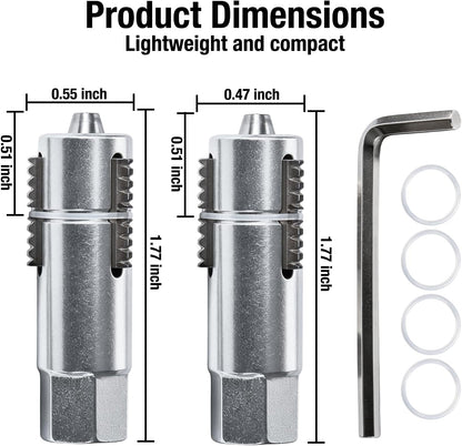 Alloy Steel Pipe Thread Spiral Screw Extractor Set