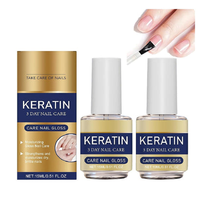 Keratin & Amino Acid Nail Strengthening Oil, Fast Hydration & Repair Treatment for Nail