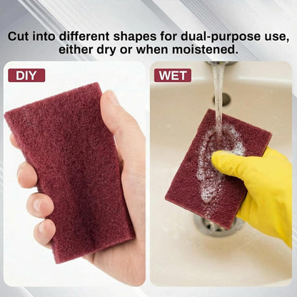 2Pack Fine General Purpose Non Scratch Scuff Pads Roll for Scouring Surface Kitchen Preparation Scuffing Cleaning