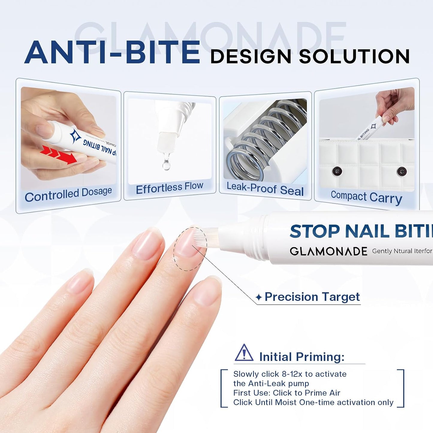 Kids Instant Bitter Nail Biting for Damaged Nails Care Safe Effective & Non-Toxic