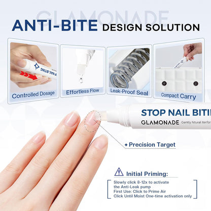 Kids Instant Bitter Nail Biting for Damaged Nails Care Safe Effective & Non-Toxic