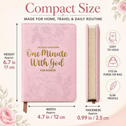 365 Daily Devotionals for Women with Bible Verses, Short Reflections & God’s Promises