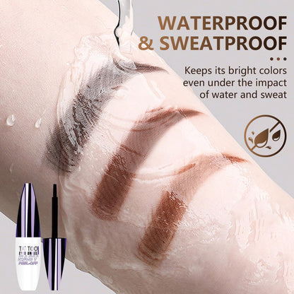 3PCS Easy Peel-Off Eyebrow Gel- QICIY Peel Off Tattoo Eyebrow Eye Brow Tint