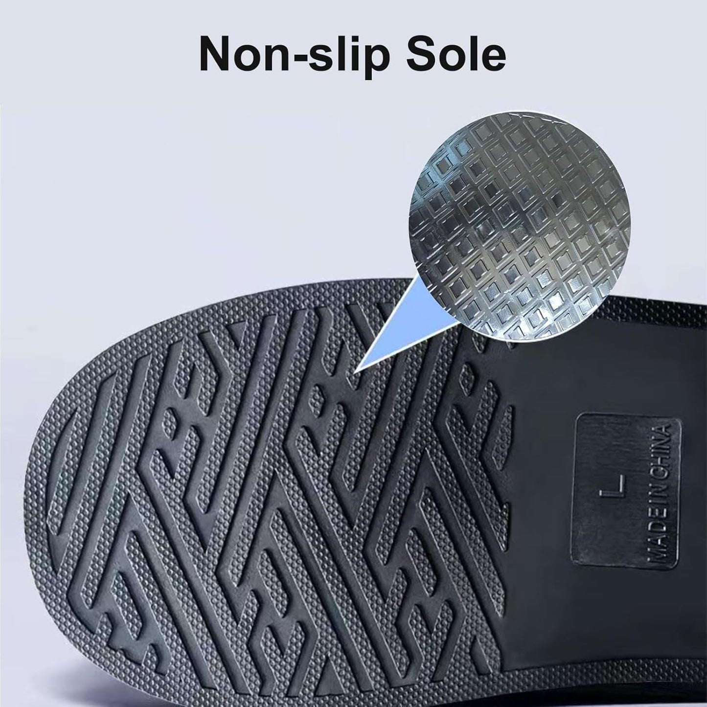 Non-Slip Zipper Waterproof Shoe Covers with Reflector