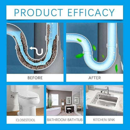 Strong Drain Effervescent Tablet for Kitchen & Bathroom Pipes