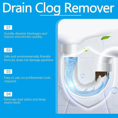 Strong Drain Effervescent Tablet for Kitchen & Bathroom Pipes