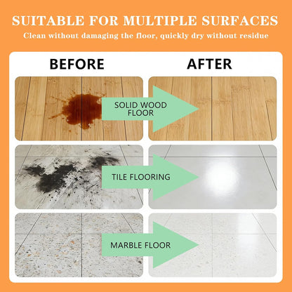 12pcs Floor Cleaning Solution Tablet Deep Cleans for Multiple Hard Floors