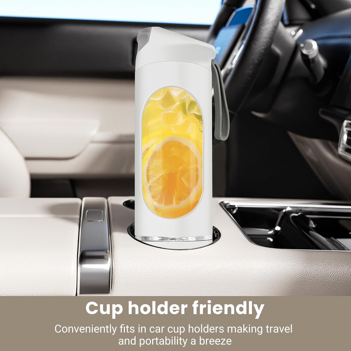 Portable 500ML Blenders for Smoothies with LED Display USB-C Rechargeable