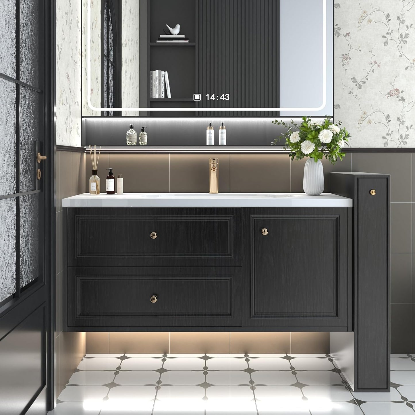 Wood Contact Paper Peel and Stick Wallpaper for Door Cabinets Drawers Countertops