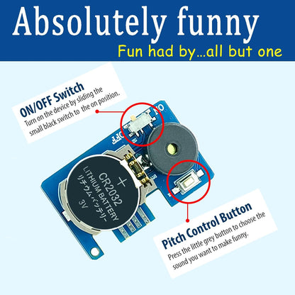 NewNoiseWar-Cricket Noise Maker Prank (3 Pcs), Hidden Pranks Beeping Several Months