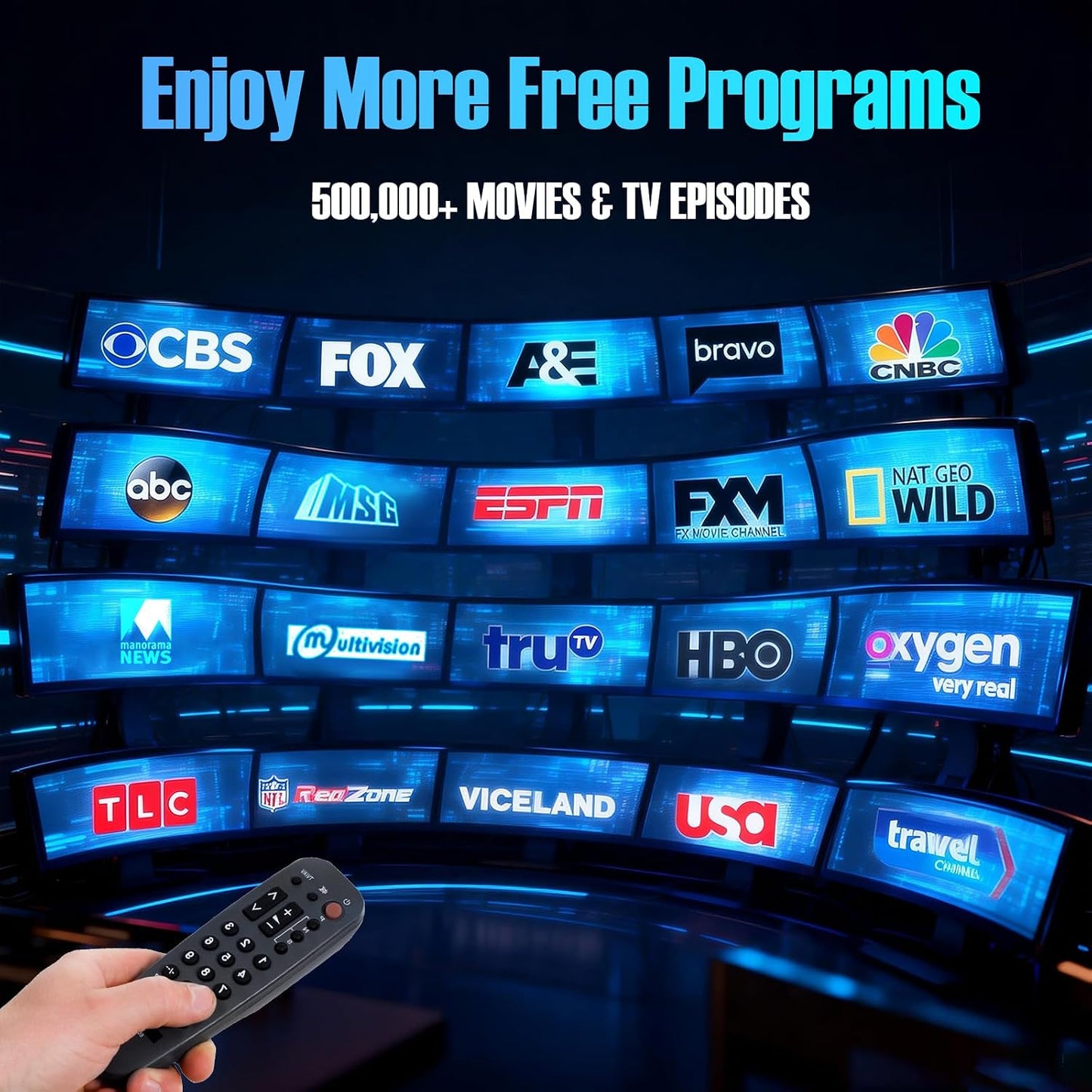 Portable Free Mini Digital TV Antenna with Magnetic Base