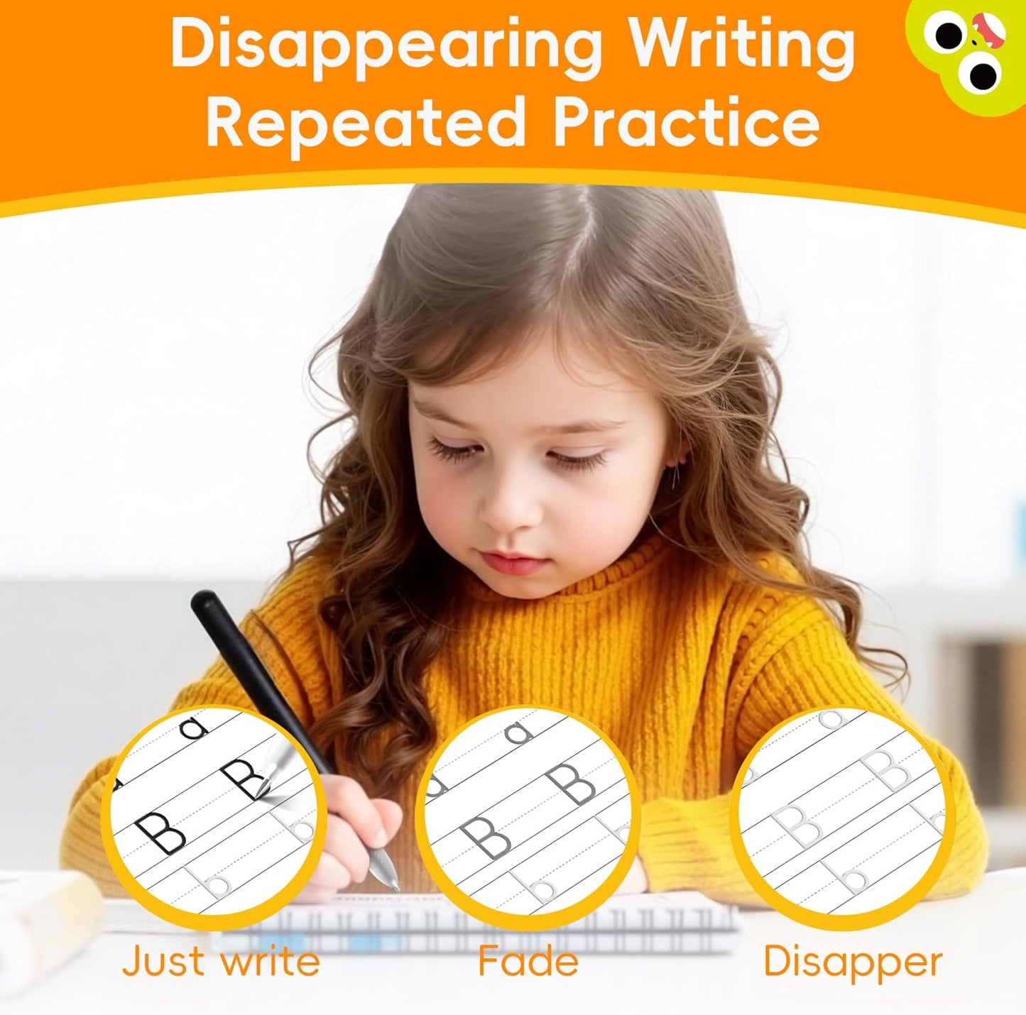 Large Magic Grooved Writing Practice for Kids 3-5