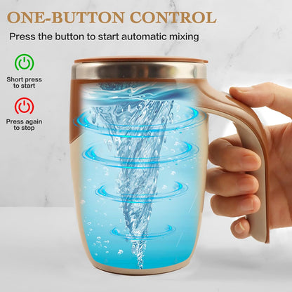 Rechargeable Automatic Magnetic Self-stirring Coffee Mug
