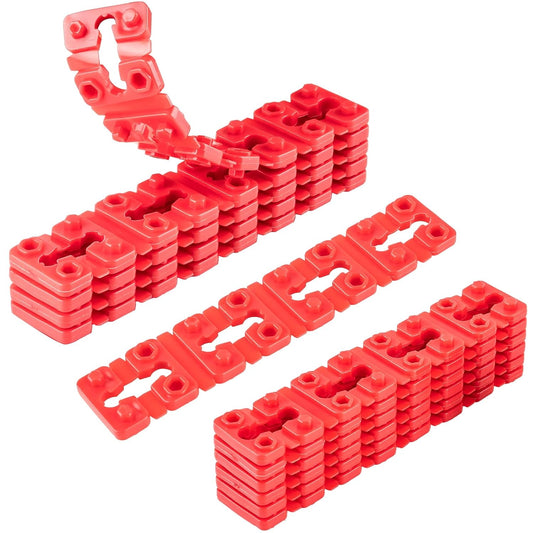 100Pcs Plastic Outlet Spacer Not Pressure Insulation Pad Set