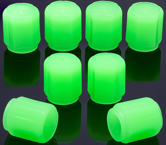 16PCS Fluorescent Tire Valve Stem Caps Universal Fit for Cars, Trucks, Motorcycles, Bikes & Bicycles