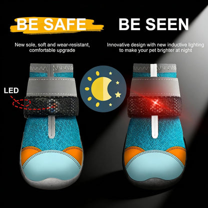 Anti-Slip Breathable Light Up Shoes for Dogs & Cats