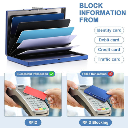 RFID Credit Card Holder Stainless Steel Credit Card Wallet